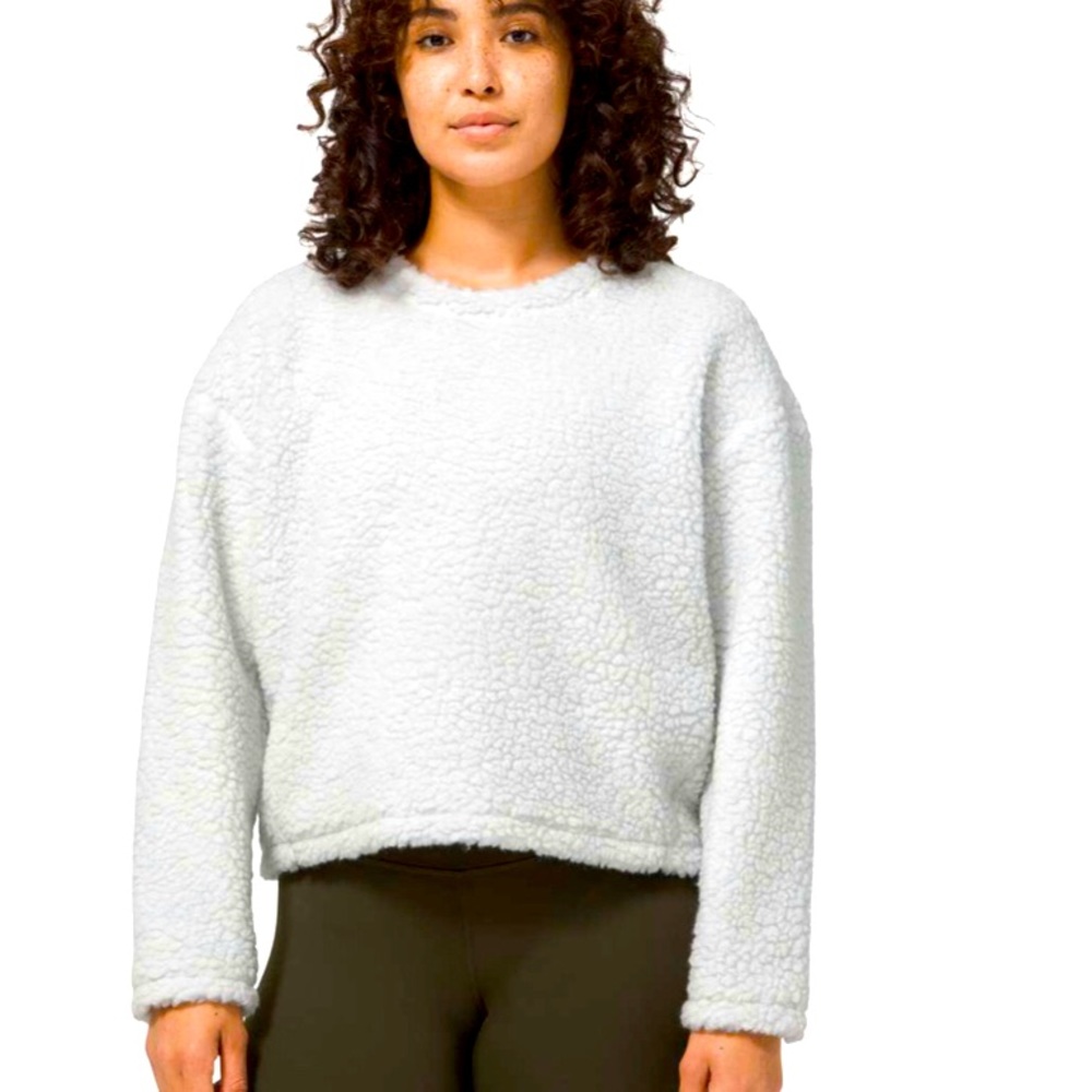 SOLD Lululemon Wool Whenever Crew Neck Teddy